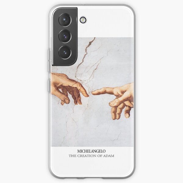 The Creation of Adam Michelangelo Fingers Touching Samsung Galaxy Soft Case