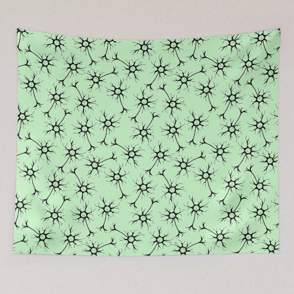 Item preview, Happy and Sad Neurons on Green designed and sold by fogoosherie.