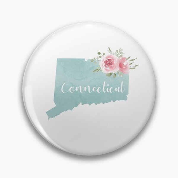 Artikelvorschau, Connecticut CT State Map Aquarell entworfen und verkauft von owliedesign.