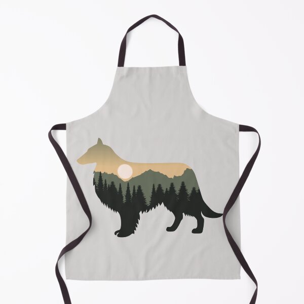 Item preview, shetland sheepdog dog forest mountain sunset Sheltie gift designed and sold by alaechamlal.