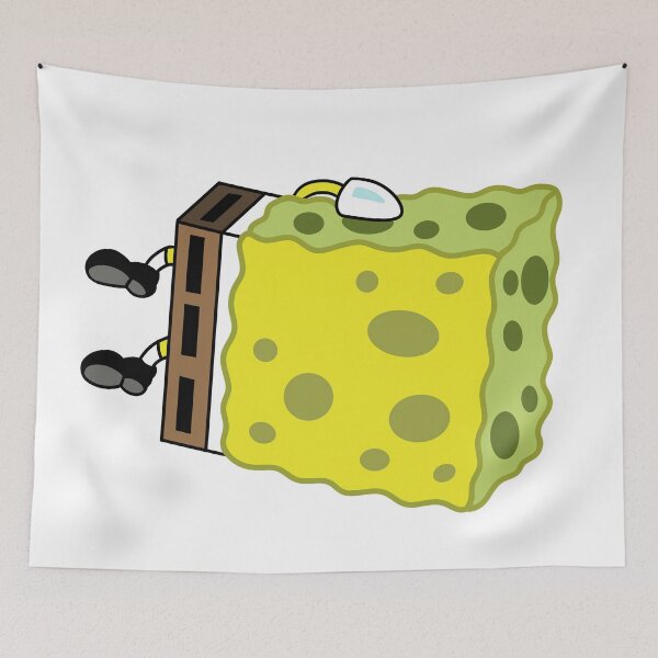 Item preview, Sponge Laying On His Side designed and sold by shellysshop.
