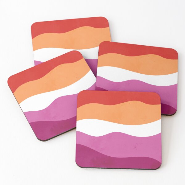 Item preview, lesbian Pride Flag Gift, lesbians identity pride flag , Abstract Minimalism art, LGBT designed and sold by ArtsyloShop.