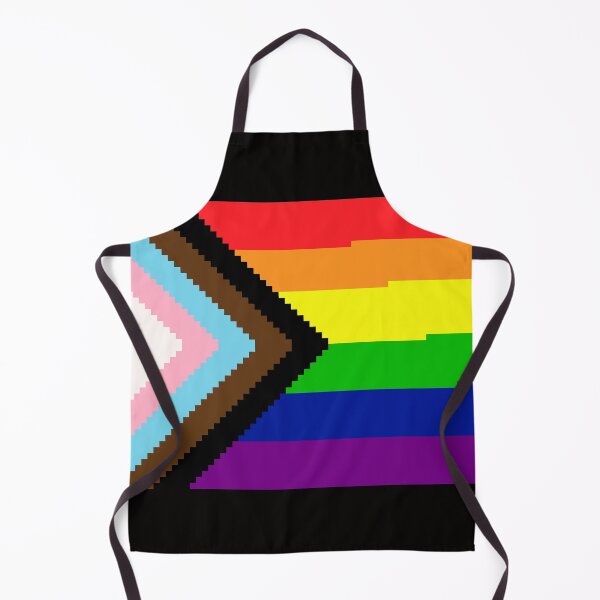 Item preview, Progress Pride Flag Pixel Art designed and sold by NYXFN.