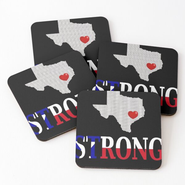 Artikelvorschau, Texas Flagge Houston starkes Herz qvk Schwarz entworfen und verkauft von sherriwester.