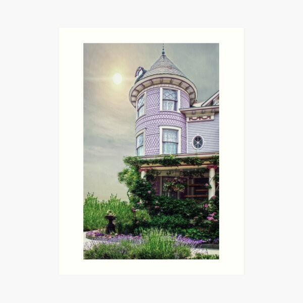 A Victorian Seaside Cottage Art Print