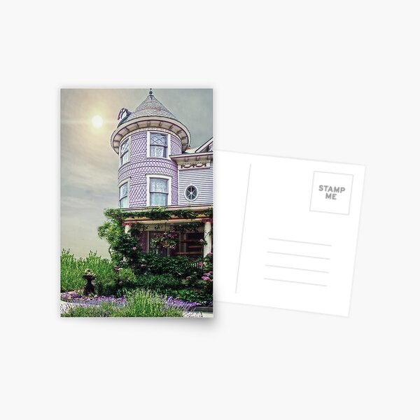 A Victorian Seaside Cottage Postcard