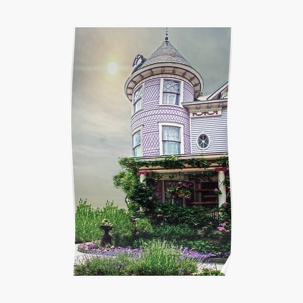 A Victorian Seaside Cottage Poster