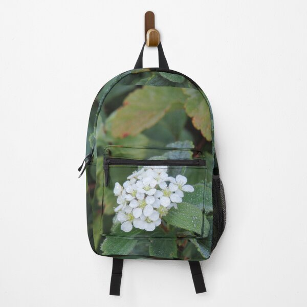 Item preview, White flowers and dew designed and sold by greentiger1.