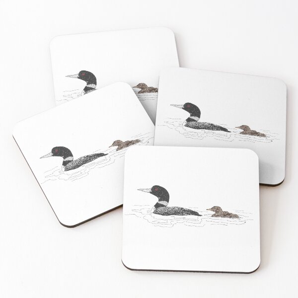Item preview, Common Loons designed and sold by obirdleyart.