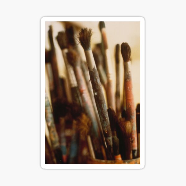 The Brushes Sticker
