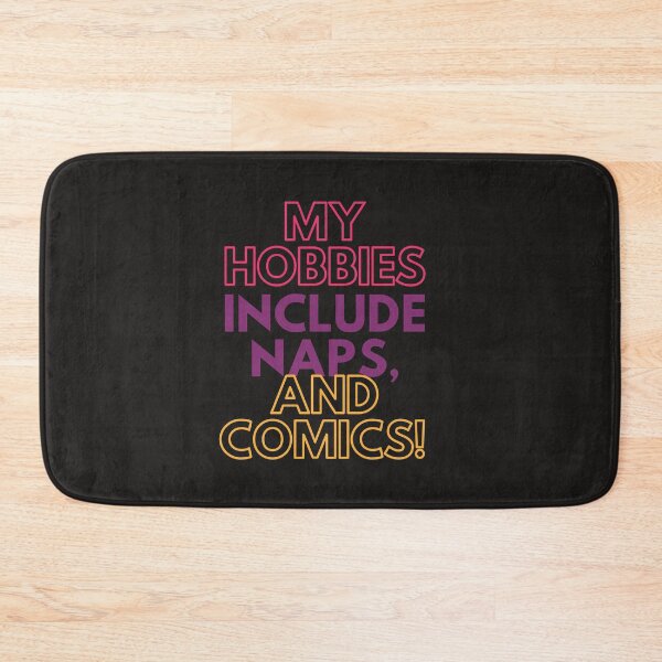 Item preview, My Hobbies Include Naps, and Comics designed and sold by Radicomics.