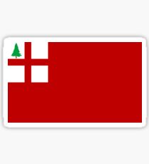 First Flag of New England - Breastplate Alternate Sticker