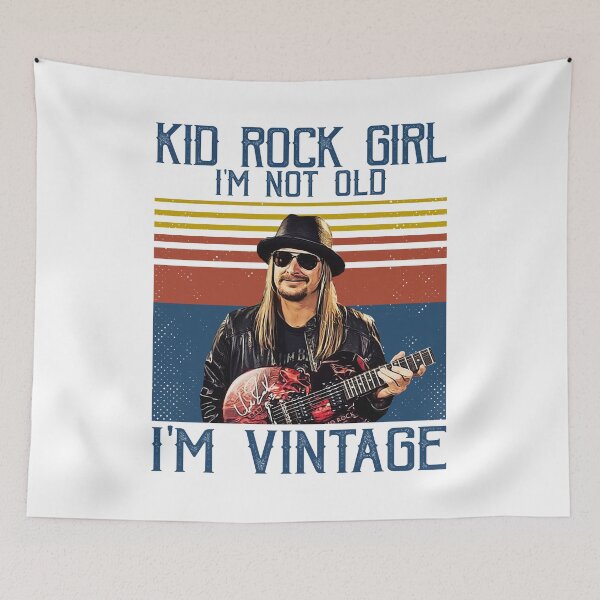 Item preview, Retro Kid Rock Girl I'm Not Old I'm Vintage designed and sold by ClovisGutmann.