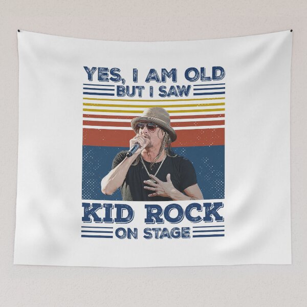 Item preview, Retro Yes I'm Old But I Saw Kid Rock On Stage designed and sold by ClovisGutmann.