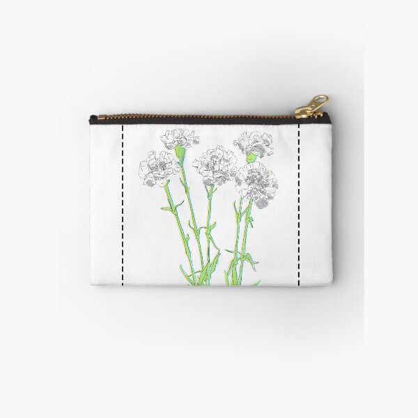 Item preview, White Carnations black frame designed and sold by AriadneSullivan.
