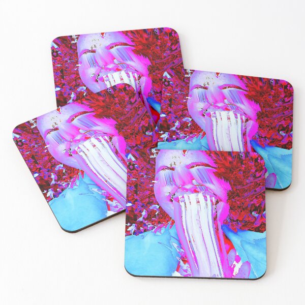 Item preview, Trippy Psychedelic Crazy Cracked Out Lady Creepy and Strange Glitch Art designed and sold by glitchhub.