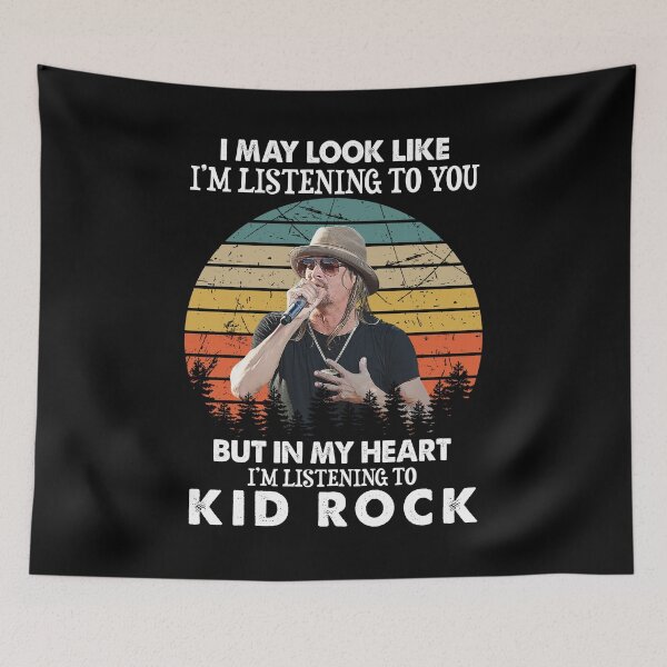 Item preview, I Might Look Like I'm Listening To Kid Legend Rock designed and sold by ClovisGutmann.