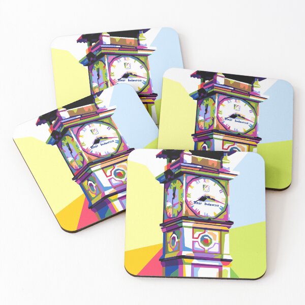 Item preview, CLOCK TOWER BUILDING POP ART designed and sold by fahmipulunqan.