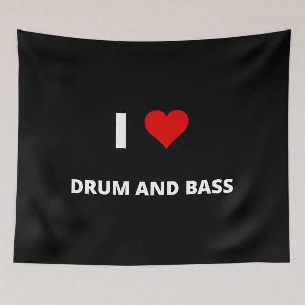Item preview, I LOVE DRUM AND BASS designed and sold by uniqueitems.