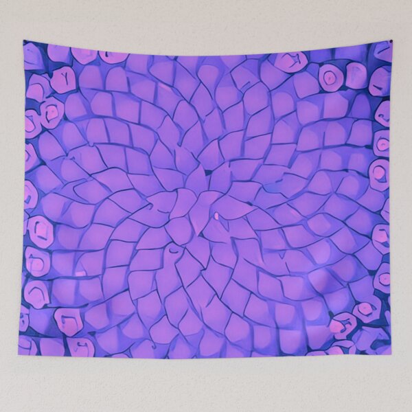 Item preview, Purple center flower designed and sold by cizito.
