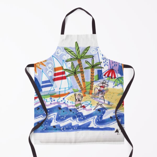 Item preview, Stylish seaside surf and sun design from artist Al Benge designed and sold by Al Benge.