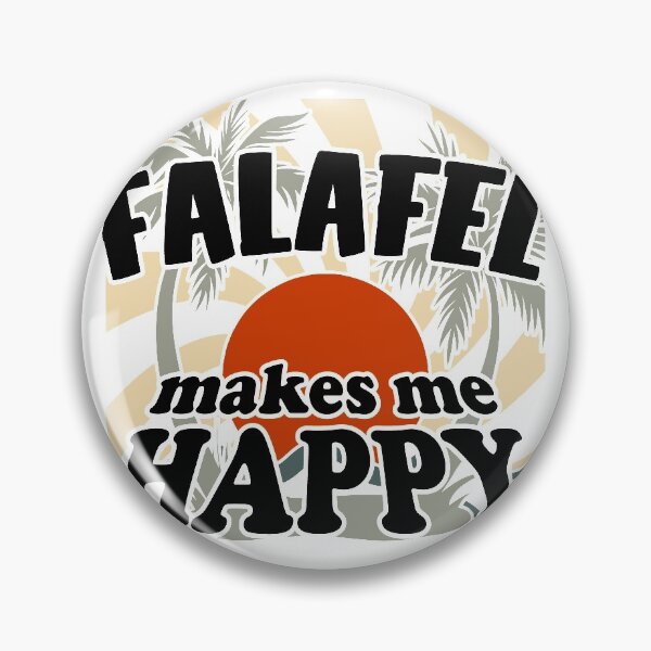 Item preview, Falafel Makes Me Happy designed and sold by Chubuter.