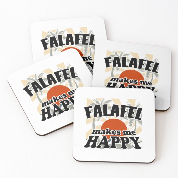 Item preview, Falafel Makes Me Happy designed and sold by Chubuter.