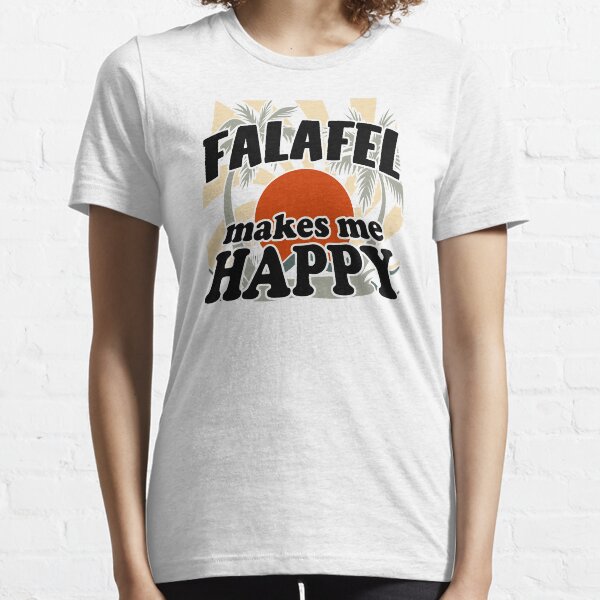 Falafel Makes Me Happy Essential T-Shirt