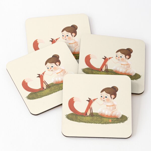 Item preview, Girl With a fox designed and sold by Sophia Dominguez.