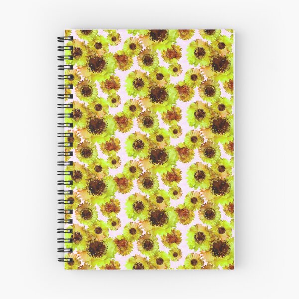 Item preview, Sunflowers against pink designed and sold by graphicscat.