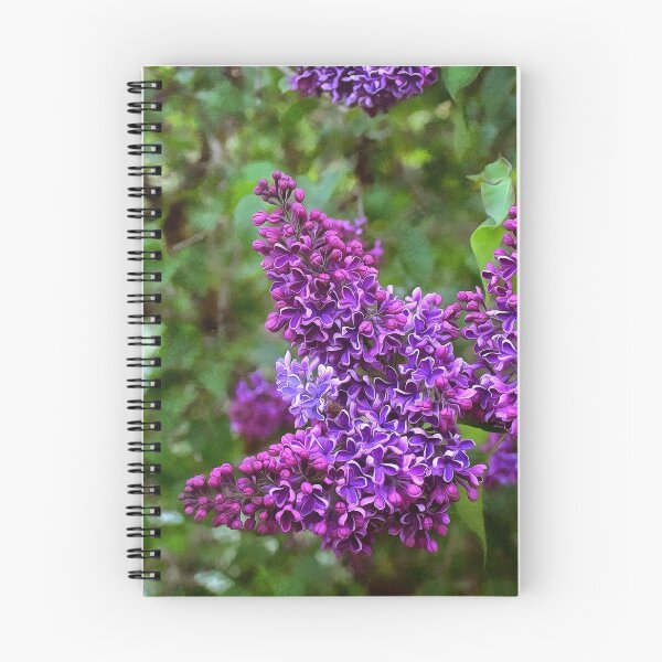 Item preview, Vivid Purple Lilacs designed and sold by SeaChangeDesign.