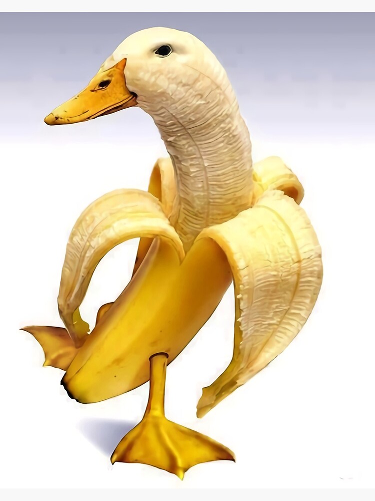 Banana Duck. Because It's FunnyAnthropomorphic Animal T-Shirt