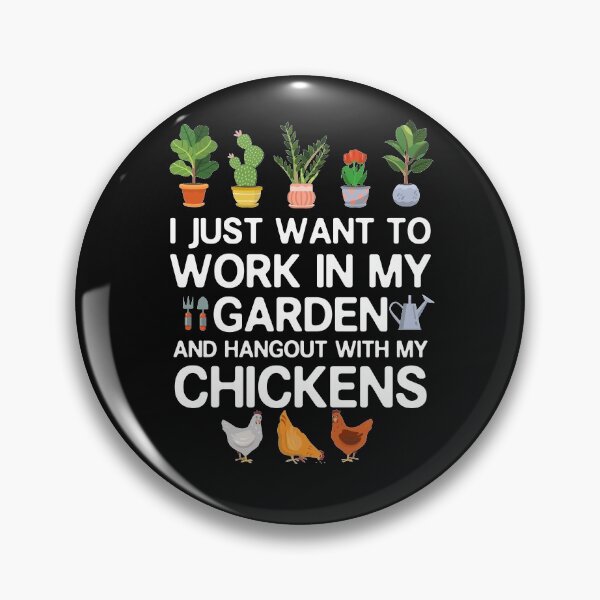 Item preview, Chicken lover funny gardening gift for gardener mom dad men women cute designed and sold by alenaz.