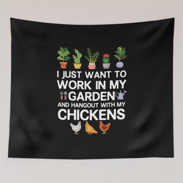 Item preview, Chicken lover funny gardening gift for gardener mom dad men women cute designed and sold by alenaz.