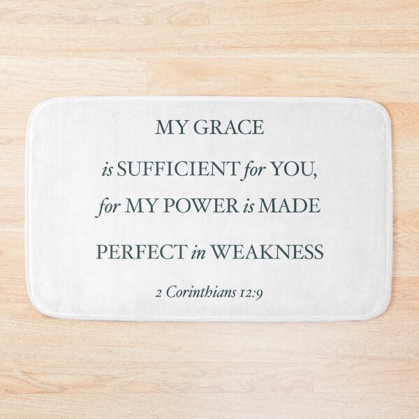 Item preview, 2 Corinthians 12:9 (WEB Translation) designed and sold by M.R. Spann.