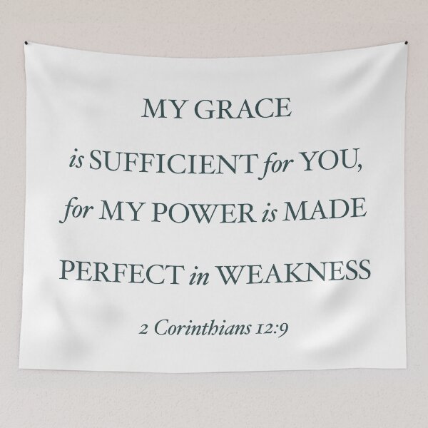 Item preview, 2 Corinthians 12:9 (WEB Translation) designed and sold by M.R. Spann.