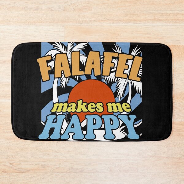 Item preview, Falafel Makes Me Happy - Blue designed and sold by Chubuter.