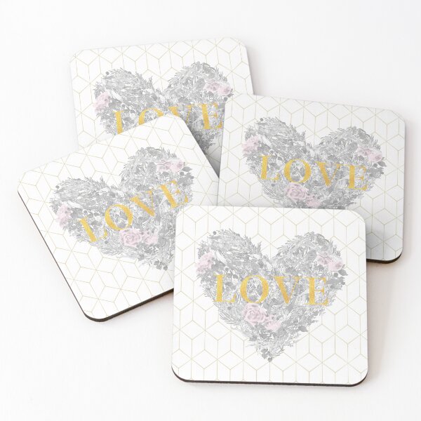 Item preview, Botanical Heart - Love - Gold designed and sold by joyfultaylor.