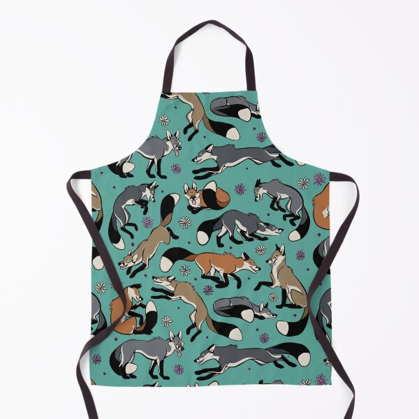 Item preview, Fabulous Foxies - Turquoise designed and sold by Copperbora.