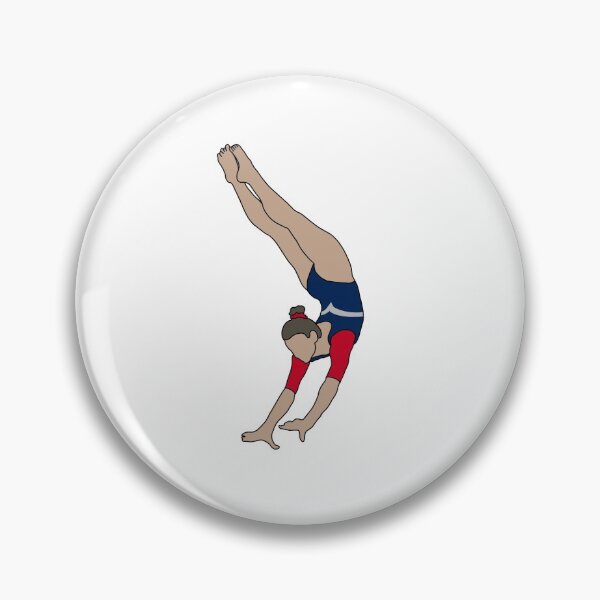 Item preview, Grace McCallum Gymnastics Drawing designed and sold by GrellenDraws.