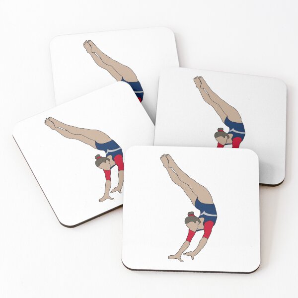 Item preview, Grace McCallum Gymnastics Drawing designed and sold by GrellenDraws.