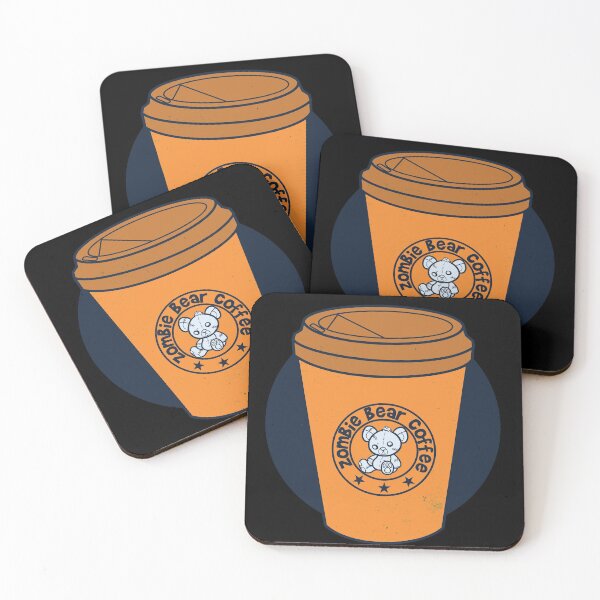 Item preview, Zombie Bear Coffee designed and sold by pixeldsigns.