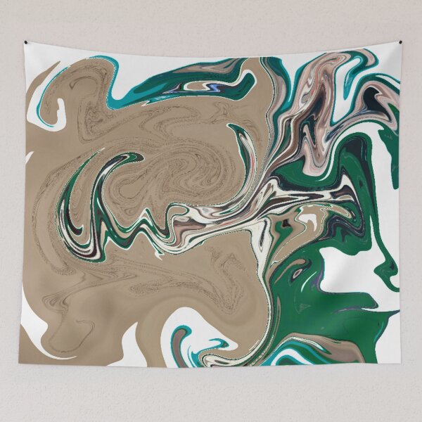 Item preview, grey and green curl designed and sold by lizzy195.