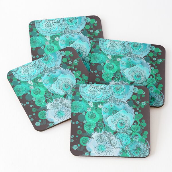 Item preview, Teal Circular Thoughts designed and sold by Lois Gardiner.