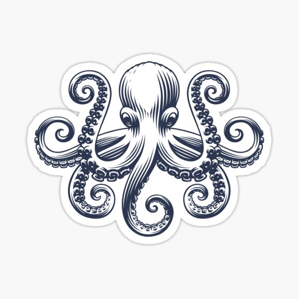 Item preview, Octopus Vintage  designed and sold by roocky.