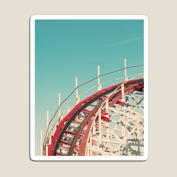 Coast - Roller Coaster Ride Magnet