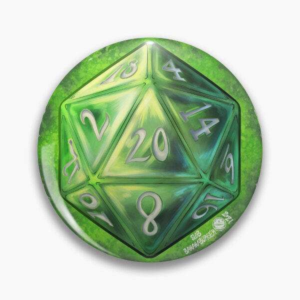Item preview, Splat Twenty (Emerald)  designed and sold by Slab Bananaburger.