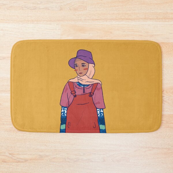 Item preview, Orange Colorful Hijab Girl  designed and sold by cimong.