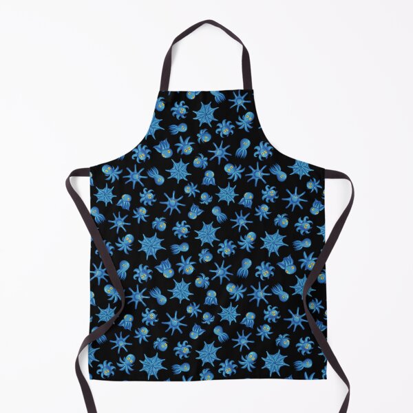 Item preview, Cute Blue Octopus Cartoon style characters in random toss pattern designed and sold by DoodleTrees.