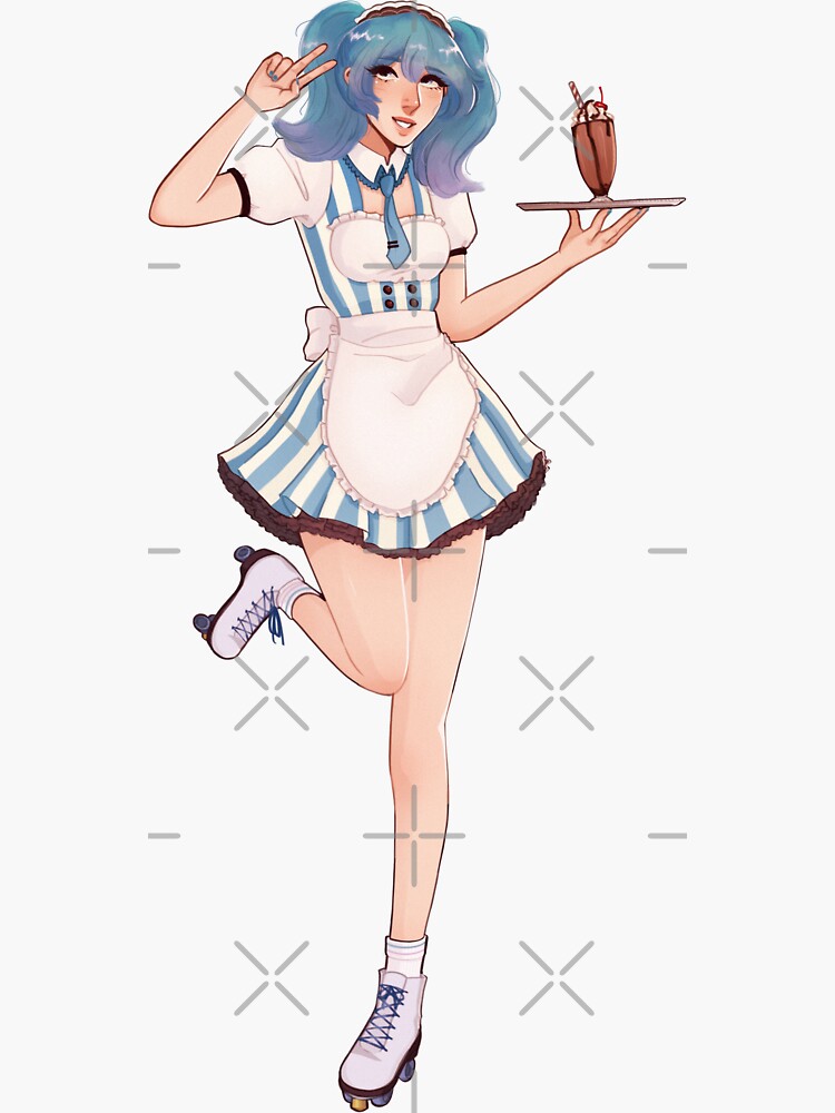 cafe maid miku